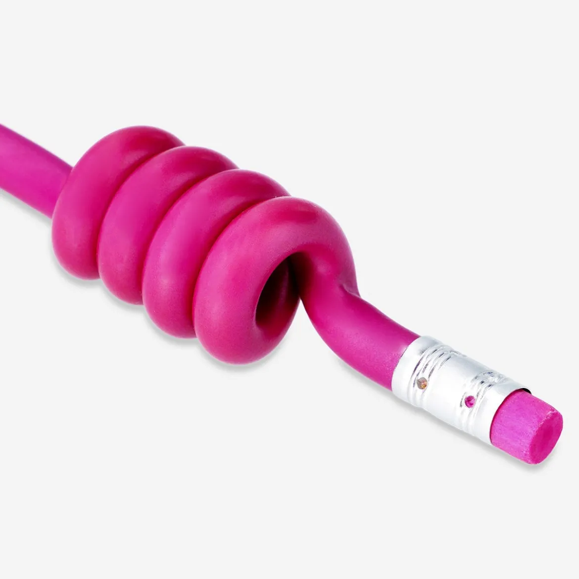 Matita rosa a spirale
