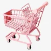 Mini carrello della spesa rosa