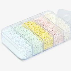 Miscela di perline di vetro dai colori pastello