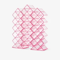 Organizer rosa per lucidalabbra - 25x20,5 cm