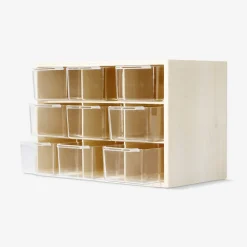 Organizzatore di lavoretti creativi con 9 cassetti