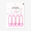 Organizzatori per cavi rosa - 4 pz