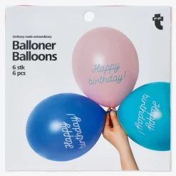 Palloncini di Buon compleanno! 6 pz