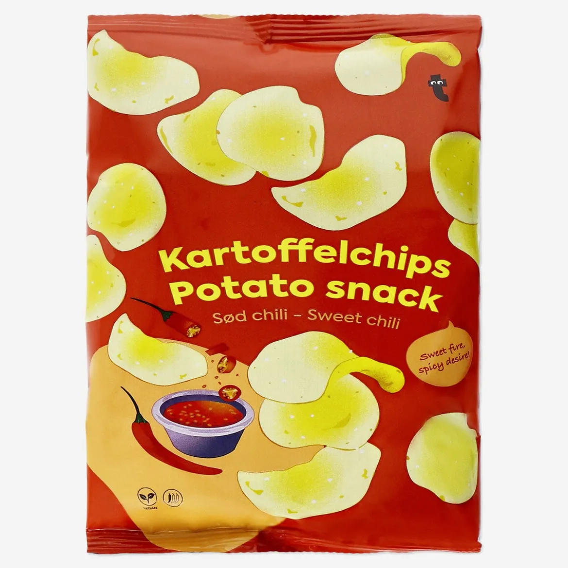 Patatine fritte. Sapore di peperoncino dolce