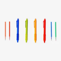 Penne gel cancellabili con ricariche - 4 pz