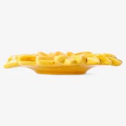 Piattino in ceramica a forma di girasole - 10 cm