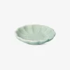 Piatto a forma di fiore verde - 10 cm