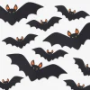 Pipistrelli decorativi in cartoncino - 20 pz