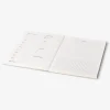 Planner settimanale di studio sfumato