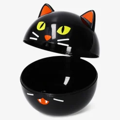 Portamerenda con gatto nero - 6x6 cm