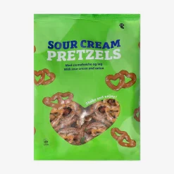 Pretzel con cuore - gusto panna acida e cipolla