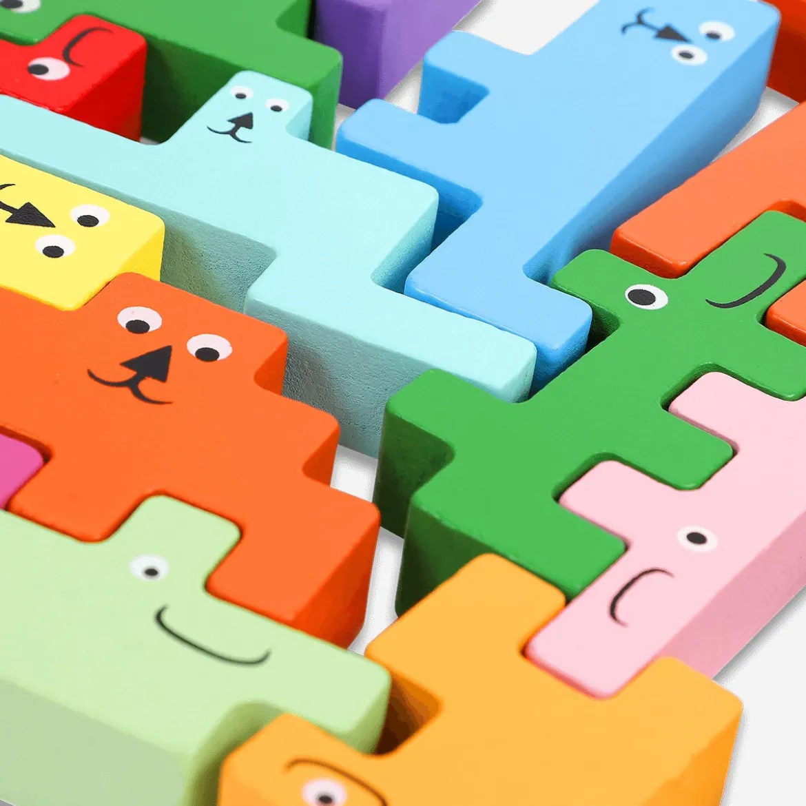 Puzzle in legno - 19 pz