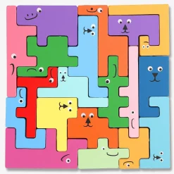 Puzzle in legno - 19 pz