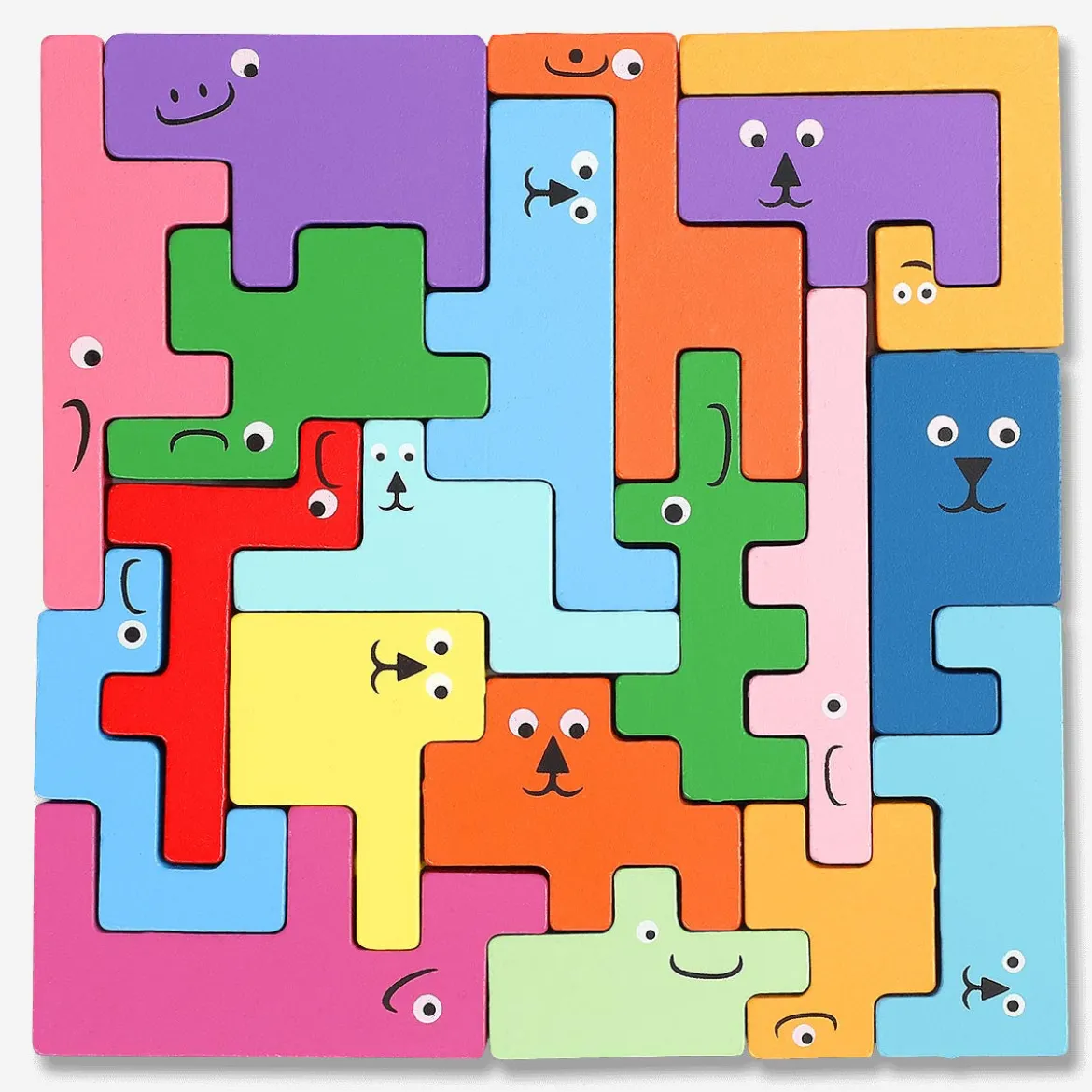Puzzle in legno - 19 pz