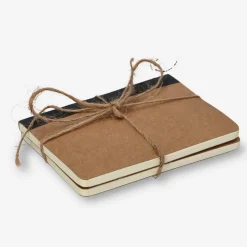 Quaderni marroni con pagine vuote - 2 pz.