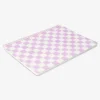 Quaderno A4 con copertina in plastica a quadretti rosa