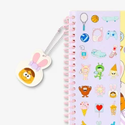Quaderno A5 mostro caramella con charm