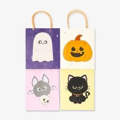 Sacchetti regalo con stampe di Halloween - 4 pz