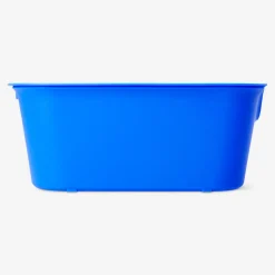 Scatola blu con coperchio - 19x26 cm