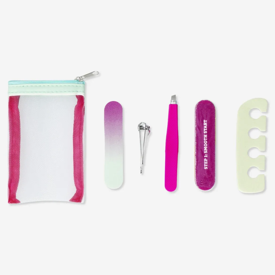 Set compatto per manicure e pedicure - 5 pezzi