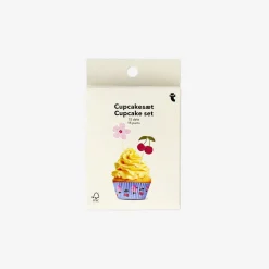 Set di decorazioni floreali per cupcake - 15 pz