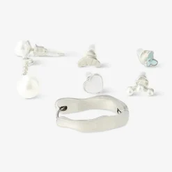 Set di orecchini - Multipack argento