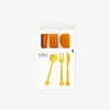 Set di posate a forma di zucca - 6 pz