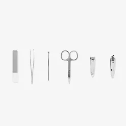 Set manicure e pedicure lilla in valigetta - 6 pz