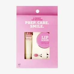 Set per la cura delle labbra - Fragole e lime
