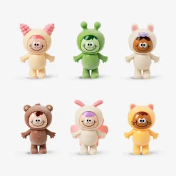 Sorpresa da collezione - personaggi animaletti floccati