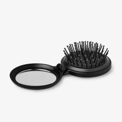 Spazzola nera con specchio