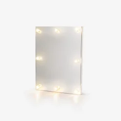 Specchio illuminato a parete