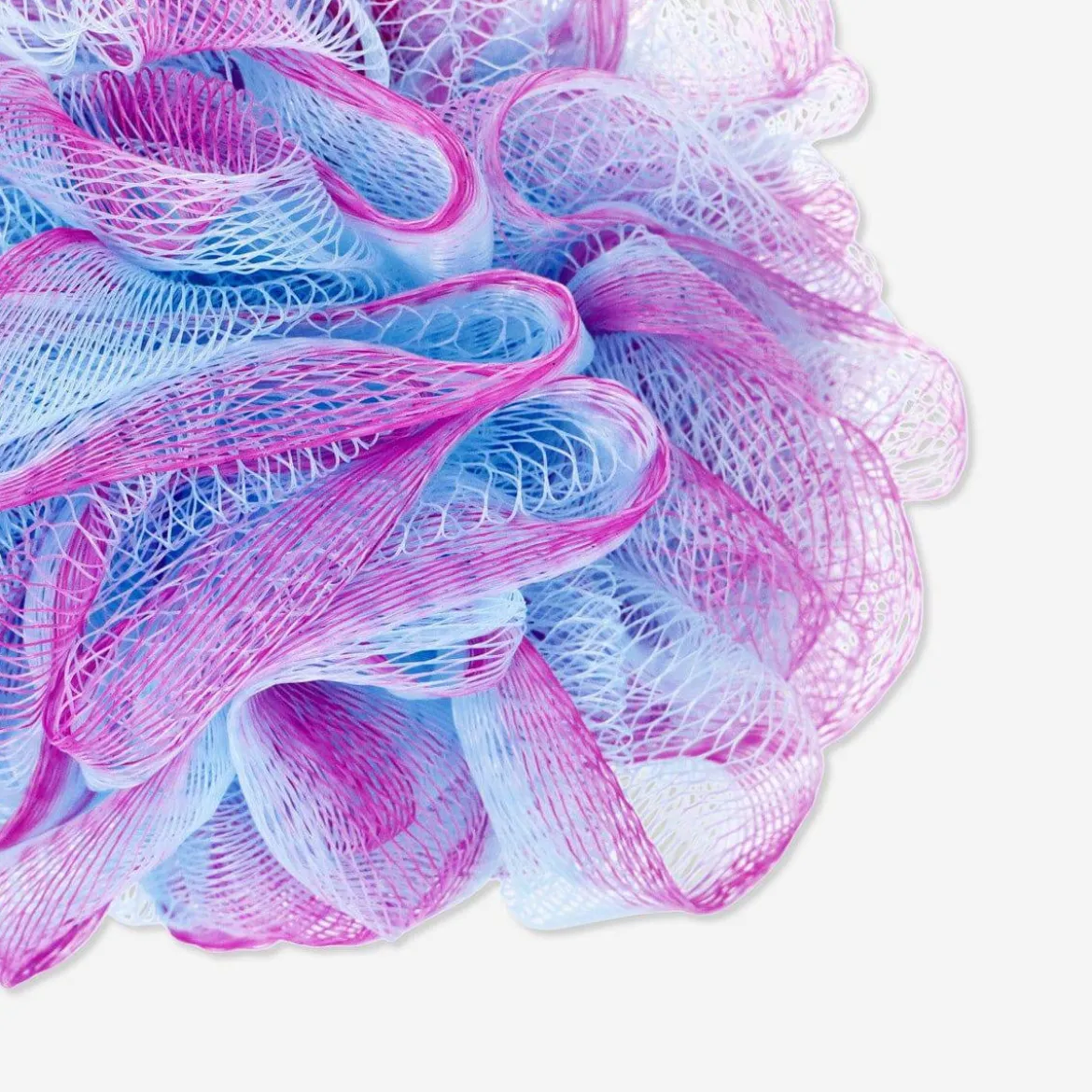 Spugna da bagno a rete di colore graduale