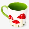 Tazza con funghi in rilievo - 450 ml