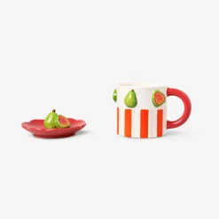Tazza con guaiave e vassoietto snack - 400 ml