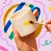 Tazza fai da te con sottobicchiere - 280 ml