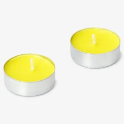 Tealight profumati con fragranza di agrumi e tè verde - 18 pz