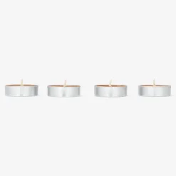 Tealights profumati con fragranza di bergamotto e legno - 18 pz
