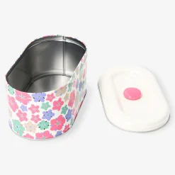 Teglia ovale con stampa floreale - 23x13 cm