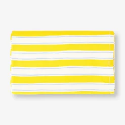 Tovaglia gialla a righe - 140x220 cm