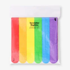 Tovaglioli arcobaleno - 16 pz