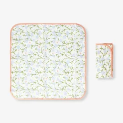 Tovaglioli in tessuto con stampa floreale - 2 pz