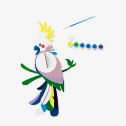 Uccello tropicale DIY da dipingere