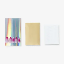Unghie adesive - French tip sfumato rosa