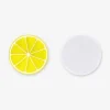 Vaschetta per cubetti di ghiaccio a forma di limone con coperchio