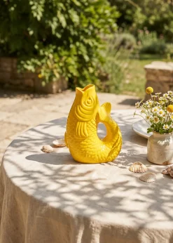 Vaso pesce giallo - 21 cm