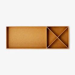 Vassoio da scrivania in carta kraft